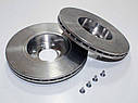 Комплект вентильованих гальмівних дисків Renault Logan (Original 8201464598=8671005976) Рено логан, фото 5