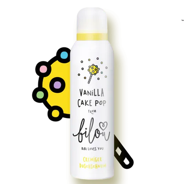 Пінка для душу Bilou Vanilla Cake Pop 200 ml, фото 3