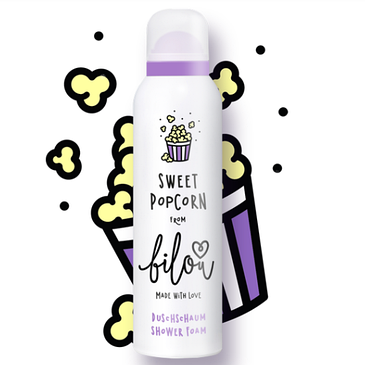 Пінка для душу Bilou Sweet Popcorn 200 ml, фото 3