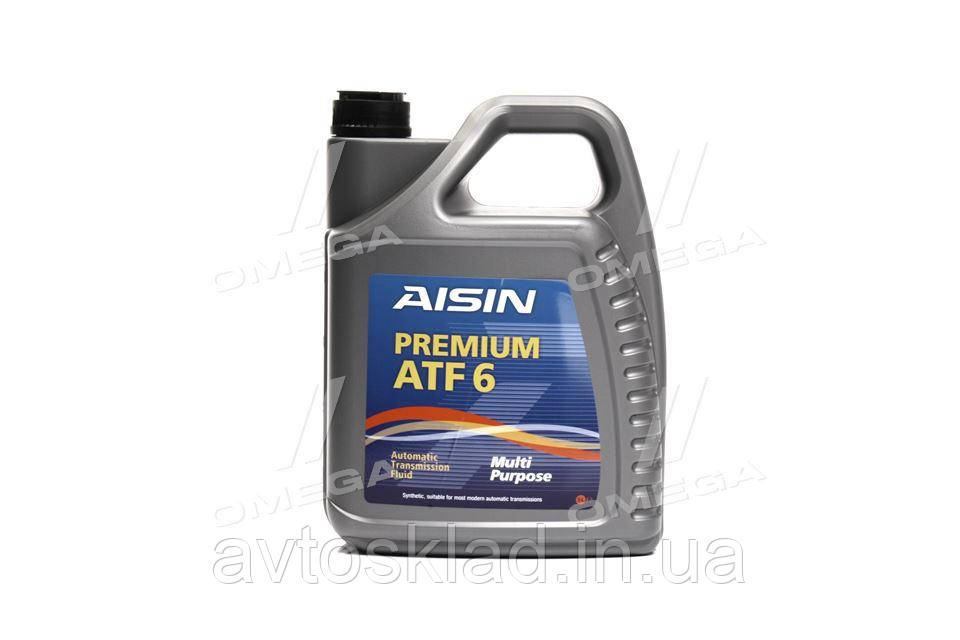 Масло трансмисс. AISIN ATF6 DEXRON- III ATF3 (Канистра 5л) ATF-92005 (skl-dp) - фото 1 - id-p1743519046