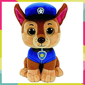 Щенячий патруль іграшка м'яка TY оригінал Чейз Гонщік 15 см Paw Patrol собака плюшева іграшка