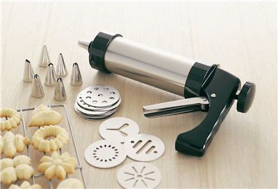 Кондитерский шприц для выпечки cookie press & icing set - фото 3 - id-p1743567923