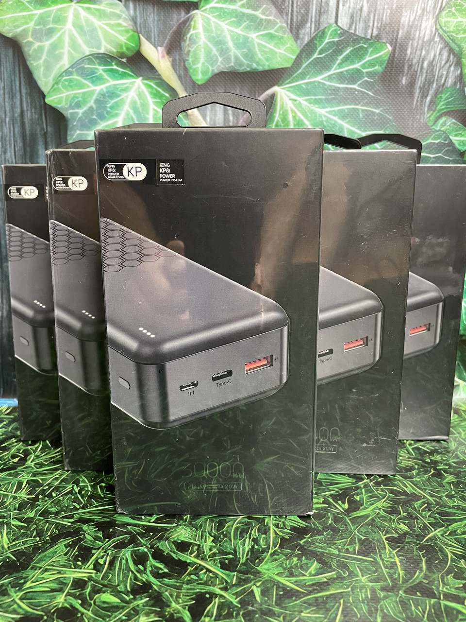ФИРМЕННЫЙ Павербанк King Power KP-33 30000mAh с БЫСТРОЙ ЗАРЯДКОЙ / 20W ...