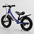 Велобіг дитячий 12'' CORSO "SPIDER" 88776 з надувними колесами й алюмінієвою рамою, фото 3