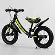 Біговел для дітей 12'' CORSO "SPIDER" 79662 з надувними колесами й алюмінієвою рамою, фото 3