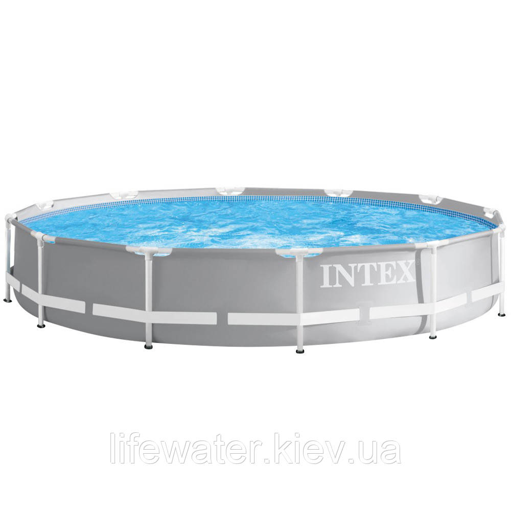 Intex Каркасний басейн Intex 26712 Premium (366х76 см) з картриджним фільтром