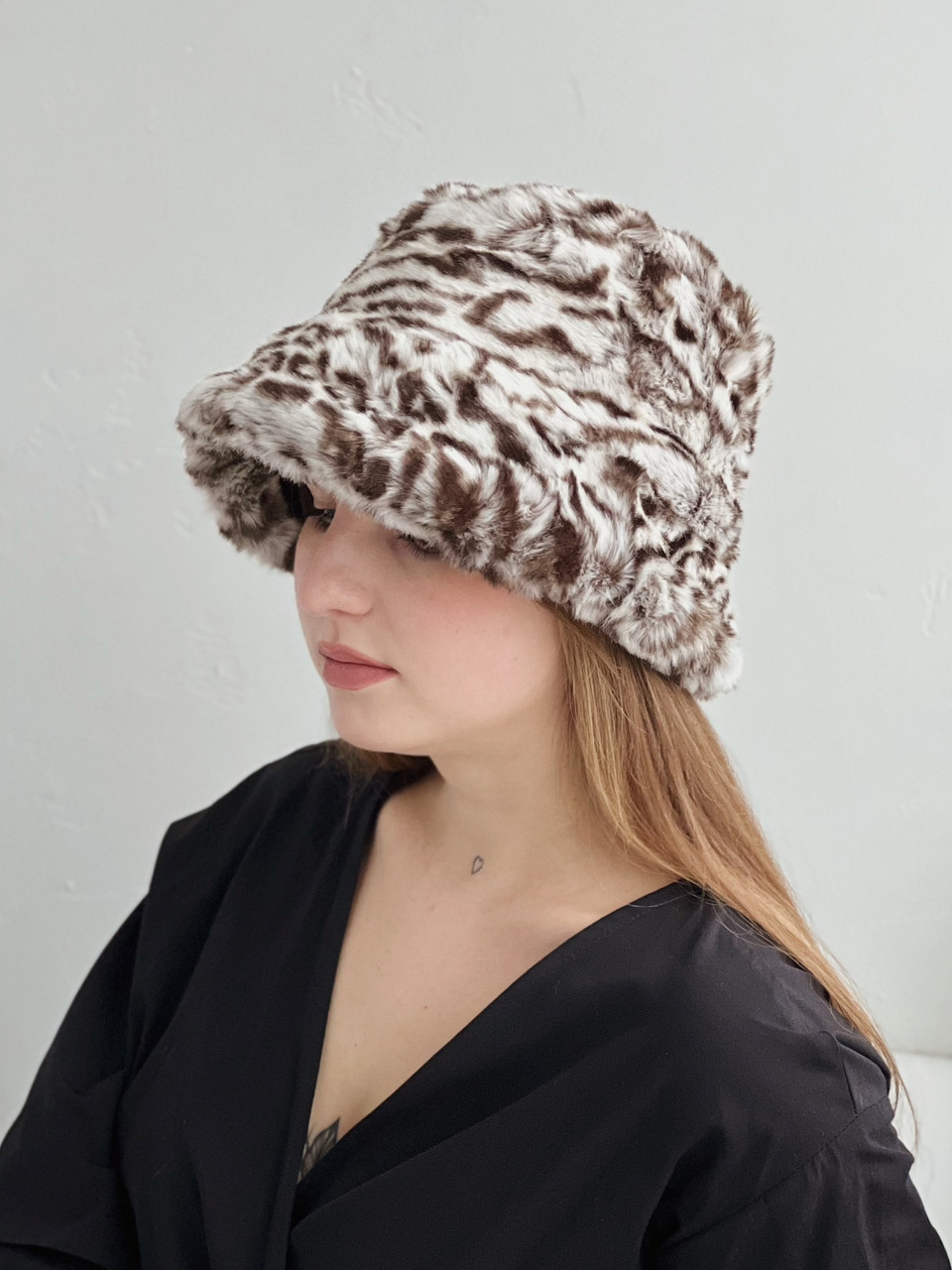 Панама хутряна жіноча D.Hats Барс - фото 1 - id-p1271848764