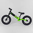 Велобіг дитячий 12" Corso Skip Jack 95112 з надувними колесами й алюмінієвою рамою, фото 2