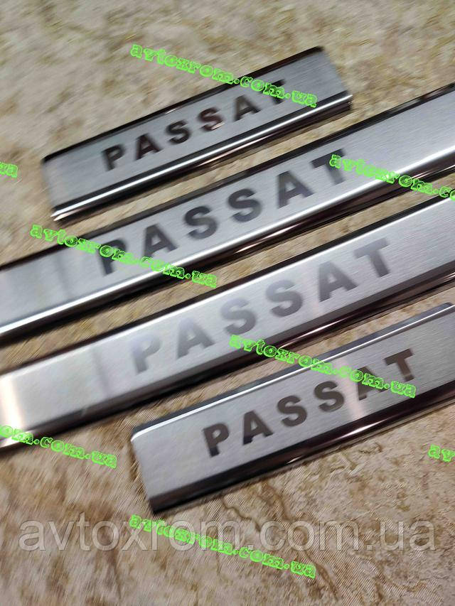 Внутренние Накладки на Пороги Volkswagen PASSAT B7 USA *2011 ...
