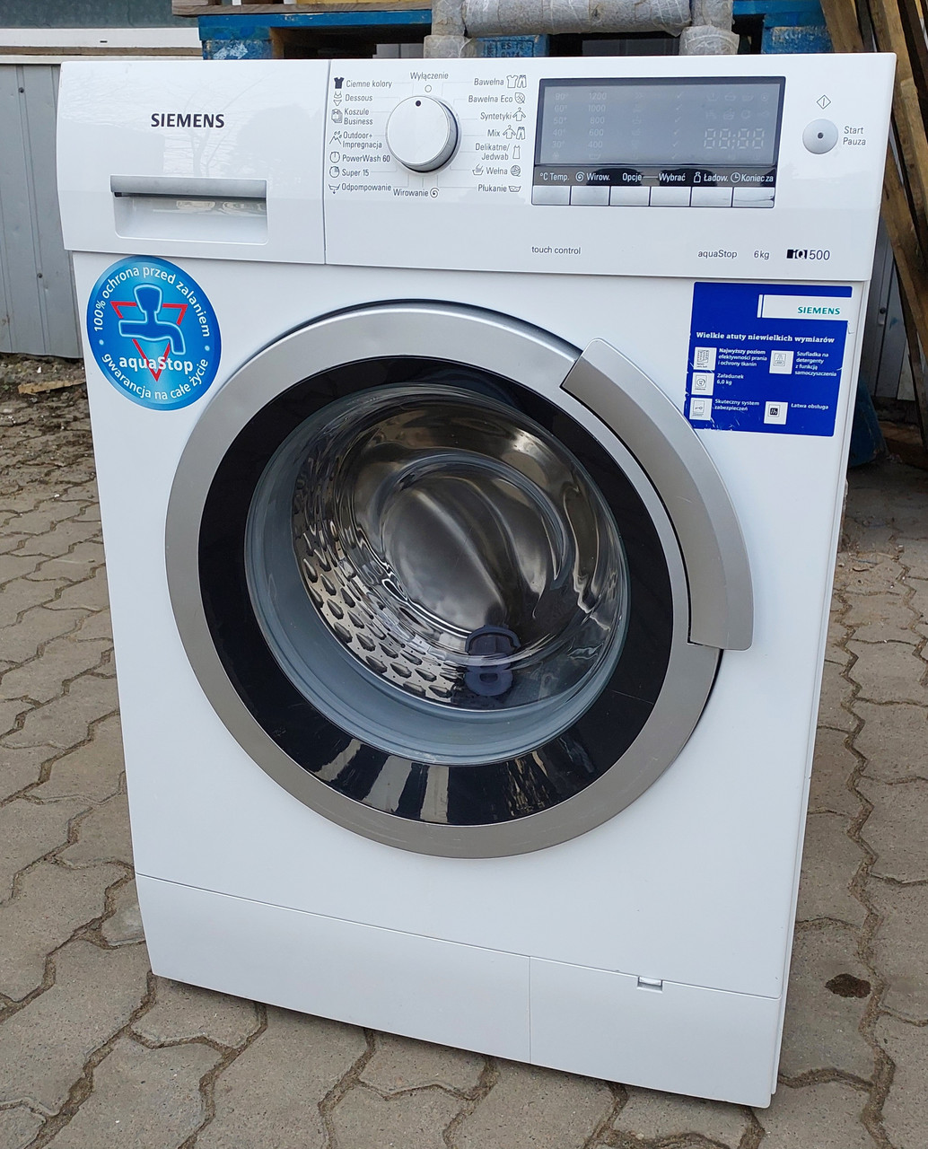 Вузька пралка 45см б/в 6,5кг Бош Bosch WLT24440PL з Німеччини, фото 1