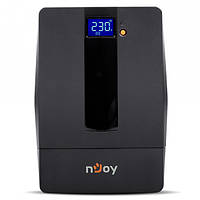 ДБЖ NJOY Horus Plus 1000 (PWUP-LI100H1-AZ01B), Lin.int., AVR, 4 x євро, USB, LCD, пластик