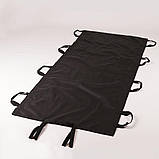 Ноші армійські тактичні безкаркасні чорний 2000х700 Kompred VG-N/1, фото 2