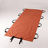 Ноші армійські тактичні безкаркасні чорний 2000х700 Kompred VG-N/1, фото 4