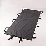 Ноші армійські тактичні безкаркасні чорний 2000х700 Kompred VG-N/1, фото 6