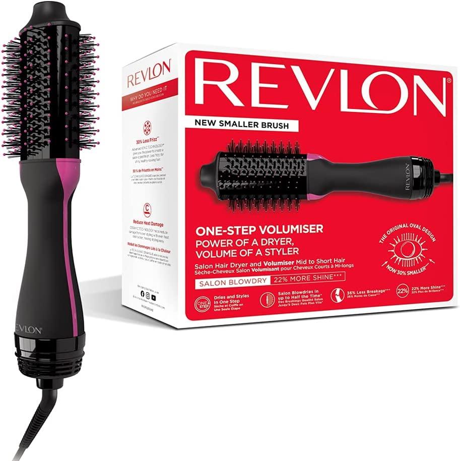 Revlon Salon One-Step Фен і Об'ємайзер для середнього та короткого волосся щітка для сушіння укладки волосся браш