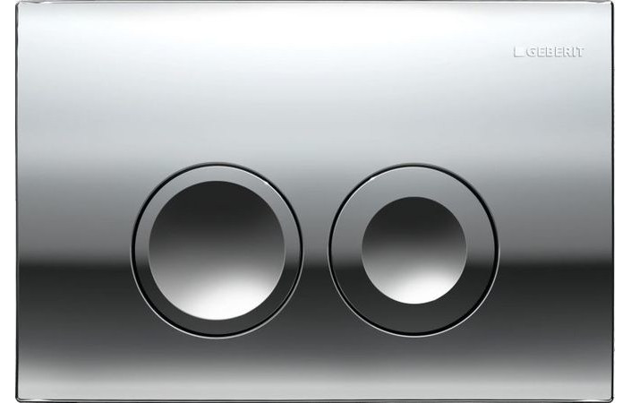 Панель змиву кнопка GEBERIT Delta 21 115.125.21.1 Chrome, фото 1