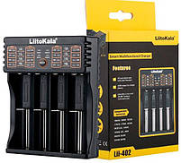 Lii-S4 LiitoKala, зарядний пристрій на 4 каналів для AA, AAA, 18650, 26650, 21700 Li-ion, LiFePo4, Ni-Mh, фото 2