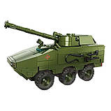 Конструктор ВСУ "Бронований танк" (342 деталі) арт. ХВ 06803, фото 2