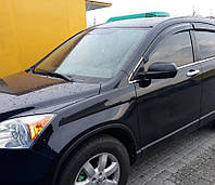 Дефлекторы окон (ветровики) Honda CR-V 2007-2012 (Hic)