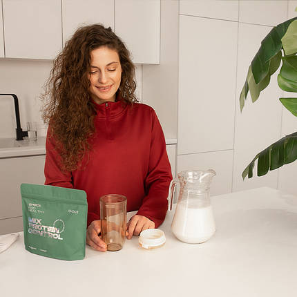 Натуральний протеїновий коктейль Mix Protein Control серії Choice Pro Healthy 405г, фото 3