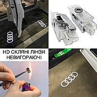 Штатная Led подсветка двери с логотипом Audi A4 A5 A6 A7 A3 Q3 Q5 Q7 TT