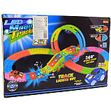 Трек Magic Tracks (Меджік Трек) зі світиться червоною машинкою, 160 деталей (7737), фото 2