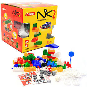 Конструктор Юніка «Нік2» великі деталі - 104 шт (71528)