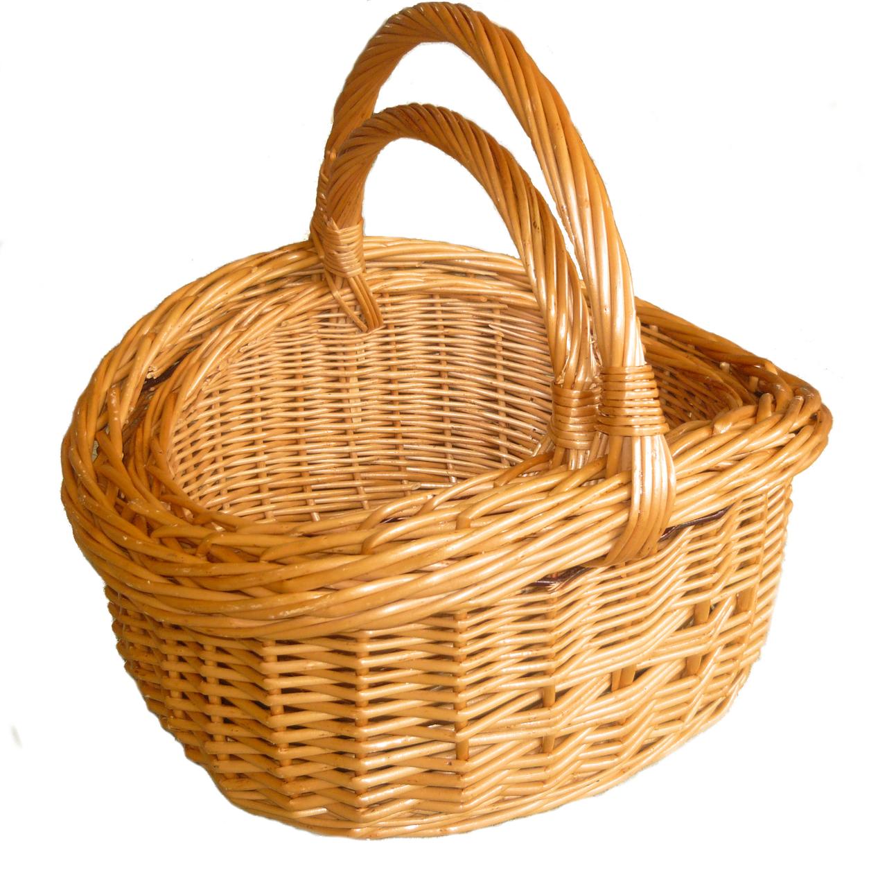 Набір кошиків "зі скошеним бортом" з 2шт. Арт.011-2