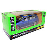 Іграшкова машинка металева «BMW X7» Автопром БМВ, синій, 14*5*5 см, (68470), фото 7