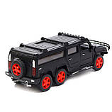Іграшкова машинка металева джип «Hummer», Автопром, чорний, 6х16х6 см, від 3 років, (6618), фото 4