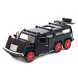 Іграшкова машинка металева джип «Hummer», Автопром, чорний, 6х16х6 см, від 3 років, (6618), фото 6