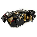 Машинка металева Lexus Лексус LM300h 2019, минивен, «AutoExpert» ,чорний, інерц., звук, світ, відкр двері., 15*7*9 см (DL - 23549), фото 6