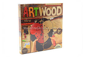 Набір для креативного творчості Danko toys ArtWood. Настінні годинники LBZ-01-05