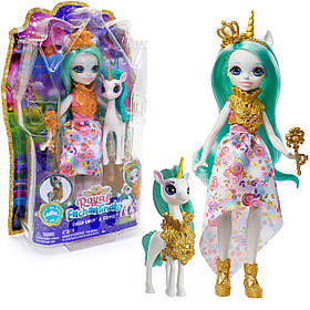 Лялька Enchantimals Її Величність Єдиноріг Юніті та вихованець Степпер 20 см (GYJ13)