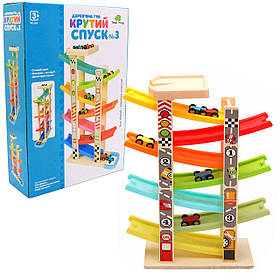 Дерев'яна іграшка Tree Toys Крутий Узвіз №3 44*30*10 см (MD 2541)