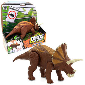 Іграшковий інтерактивний динозавр Трицератопс "Dinos Unleashed" серії Realistic звук 11*22*6 см (31123TR)
