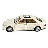 Машинка металева Toyota Royal Crown 2,5 «AutoExpert» Тойота, біла, звук, світ, інерц., відкр. двері, багаж, капот, 16*6*5 см (GT -, фото 3