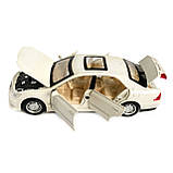 Машинка металева Toyota Royal Crown 2,5 «AutoExpert» Тойота, біла, звук, світ, інерц., відкр. двері, багаж, капот, 16*6*5 см (GT -, фото 4