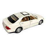 Машинка металева Toyota Royal Crown 2,5 «AutoExpert» Тойота, біла, звук, світ, інерц., відкр. двері, багаж, капот, 16*6*5 см (GT -, фото 5