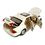 Машинка металева Toyota Royal Crown 2,5 «AutoExpert» Тойота, біла, звук, світ, інерц., відкр. двері, багаж, капот, 16*6*5 см (GT -, фото 6