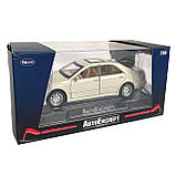 Машинка металева Toyota Royal Crown 2,5 «AutoExpert» Тойота, біла, звук, світ, інерц., відкр. двері, багаж, капот, 16*6*5 см (GT -, фото 7