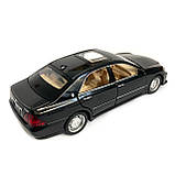 Машинка металева Toyota Royal Crown 2,5 «AutoExpert» Тойота, черний, звук, світ, інерц., відкр. двері, багаж, капот, 16*6*5 см (GT, фото 4
