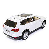 Машинка металева Volkswagen «Автосвіт» Фольксваген джип білий світло звук 14*5*6 см (AS-2709), фото 4