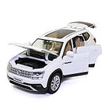 Машинка металева Volkswagen «Автосвіт» Фольксваген джип білий світло звук 14*5*6 см (AS-2709), фото 5