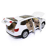 Машинка металева Volkswagen «Автосвіт» Фольксваген джип білий світло звук 14*5*6 см (AS-2709), фото 7