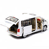 Машинка металева Автосвіт Джип Volkswagen білий, світлові та звукові ефекти, 14 * 6 * 6 см (AS-2710), фото 7