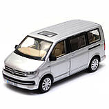 Машинка металева Автосвіт Джип Volkswagen сірий, світлові та звукові ефекти, 14 * 6 * 6 см (AS-2710), фото 4