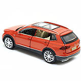 Машинка металева Автосвіт Джип Volkswagen Tiguan коричневий, світлові та звукові ефекти, 14 * 6 * 6 см (AS-2708), фото 5