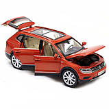 Машинка металева Автосвіт Джип Volkswagen Tiguan коричневий, світлові та звукові ефекти, 14 * 6 * 6 см (AS-2708), фото 7
