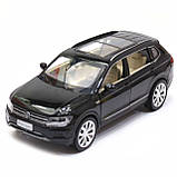 Машинка металева Автосвіт Джип Volkswagen Tiguan чорний, світлові та звукові ефекти, 14 * 6 * 6 см (AS-2708), фото 3